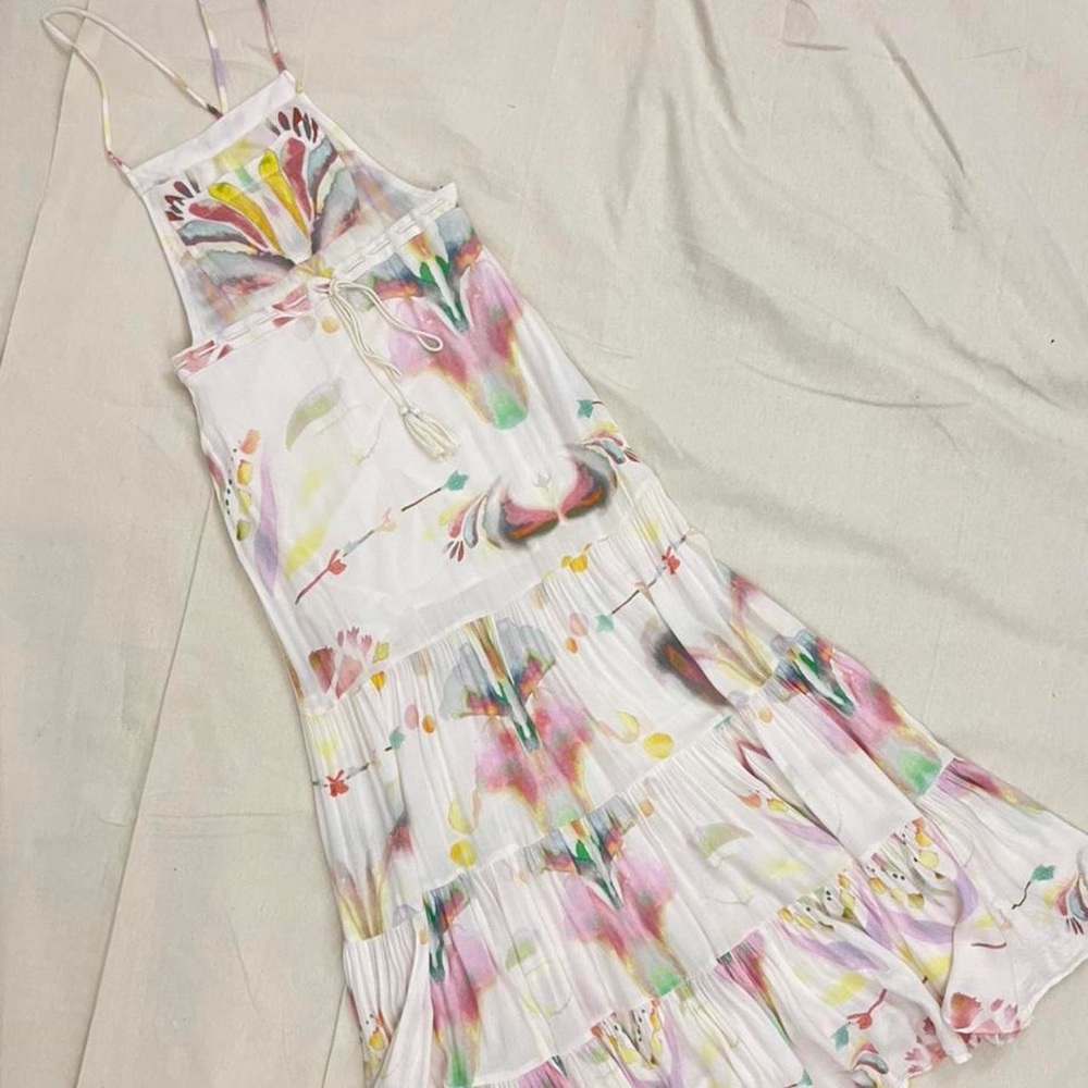 FREE PEOPLE WATER COLOR MAXI